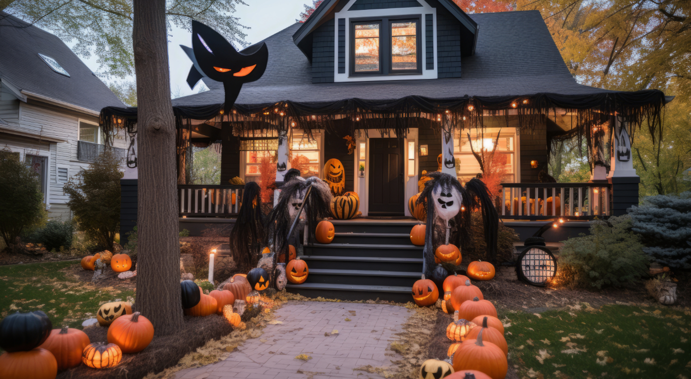 Condo resident installing a bird feeder on a balcony while reviewing community association rules.